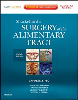 shackelford surgery of the alimentary tract 7th edition